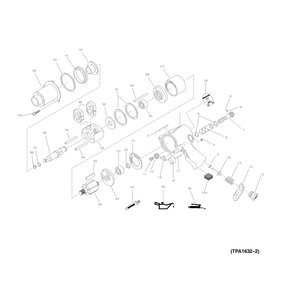 Diagram Diagram and Parts List for IR131S-EA  Ingersoll Rand Wrench